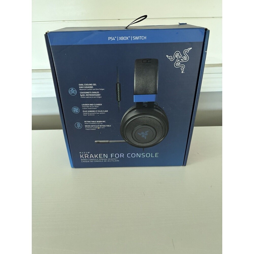 Razer Kraken Gaming Headset: Lightweight Aluminum Frame - Retractable Noise